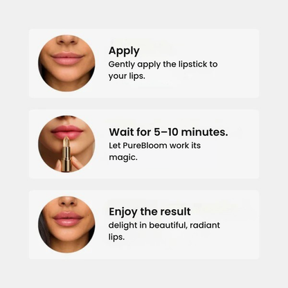 PureBloom | Premium pH-Color Changing Lipstick